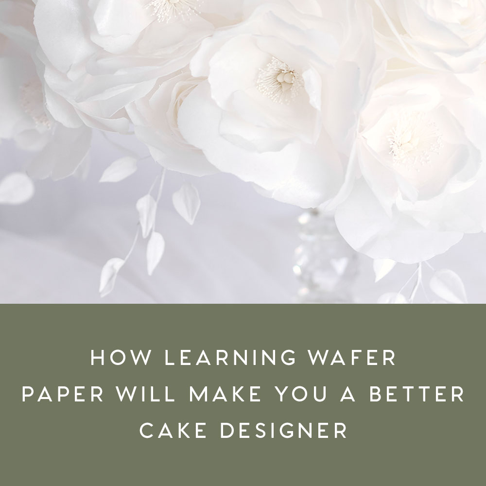 How to Use Wafer Paper as a Cake Designer to Grow Your Business